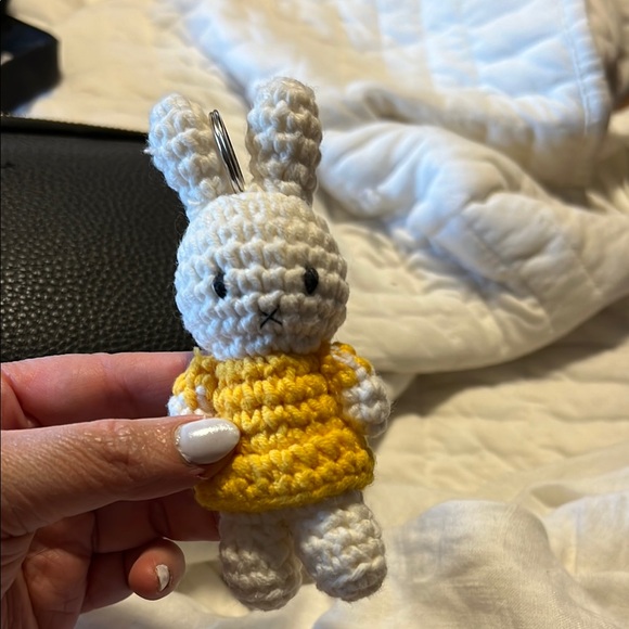 Miffy keychain urban outfitters crochet bag charm - Picture 1 of 2